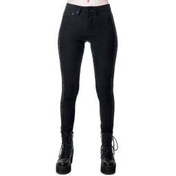 Pantalon KILLSTAR pour femmes - Vanquish Jeans - NOIR - KSRA001525