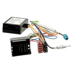 FAISCEAU AUTORADIO VW EOS 2006-2016 ISO AVEC APRES CONTACT via CAN BUS et ADAPTATEUR ANTENNE