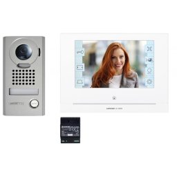 Kit portier vidéo aiphone jo - module wi-fi intégré - commande à distance par smartphone - jos1vw - pose saillie