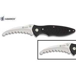 Couteau pliant 19,5cm - lame coupe sangle