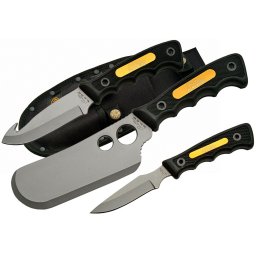 Pack de camping - 3 couteaux poignards de survie