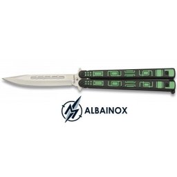 Balisong couteau papillon 23cm Matrix - ALBAINOX