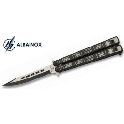 Balisong couteau papillon 23cm ALBAINOX - Design Matrix