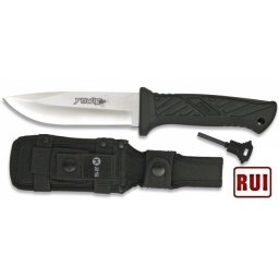 Poignard couteau 26cm + pierre fire starter - RUI K25