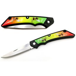 Couteau pliant 16,8cm RASTA Jamaïque