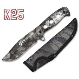 Poignard couteau 24,7cm full tang titane K25 Cobra