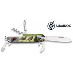 Couteau multifonction acier 5 outils ALBAINOX Chasse