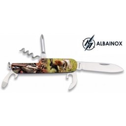 Couteau multifonction acier 5 outils ALBAINOX Chasse