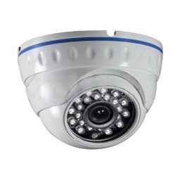 Caméra ip dôme métal ultrahd 4k (8mp / 3840x2160) poe
