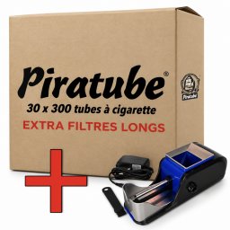 Pack 9 000 Piratube EXTRA + Tubeuse électrique