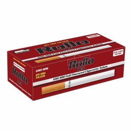 200 Tubes cigarettes 100s Rollo Rouge