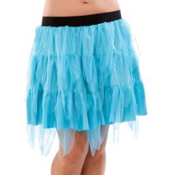 Jupe en tulle, turquoise