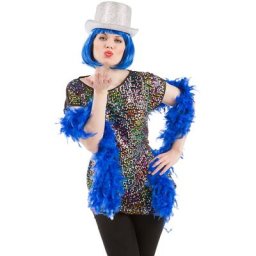 T-Shirt long, multicolore