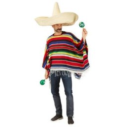 Poncho mexicain ""Carlos