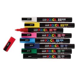 POSCA Marqueurs, PC3M, 8 pièces