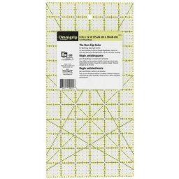 Prym Règle antidérapante ""Omnigrid"", avec graduation en pouce, 6 x 12 pouces