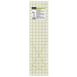 Prym Règle antidérapante ""Omnigrid"", avec graduation en pouce, 6 x 24 pouces
