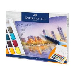 Faber-Castell Peintures aquarelles, 36 couleurs