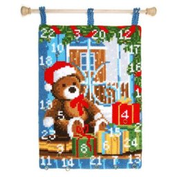 Calendrier de l'Avent ""ours en peluche