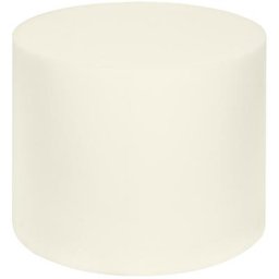 buttinette Coussin rond en mousse pour poufs, 50 cm Ø x 40 cm, 4,2 kPa