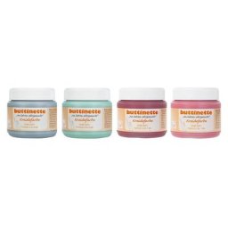 buttinette Set de peintures à la craie ""été"", 4x 150 ml