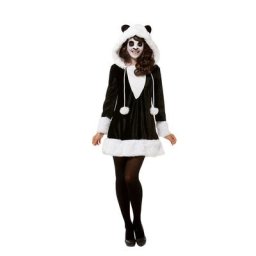 buttinette Robe ""panda"", noir/blanc