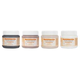 buttinette Set de peintures à la craie, tons beiges, 4x 150 ml
