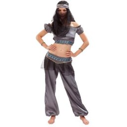 Déguisement ""danseuse du ventre"", gris