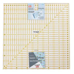 Prym Règle de découpe ""Omnigrid"", avec graduation en cm, dim. : 31,5 x 31,5 cm
