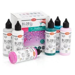 Kit de peinture ""Blob Paint - fleur de pissenlit