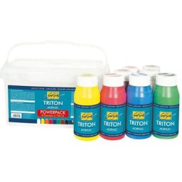 C. Kreul Set de peintures acryliques, 8x 750 ml