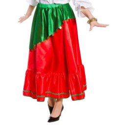 Jupe ""Aranja"", rouge