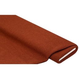 Tissu pour manteaux ""Pierre"" en pure laine, terracotta