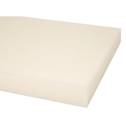 buttinette Coussin en mousse pour chaise longue, dim. : 200 x 60 x 6 cm, dureté : 3,2 kPa