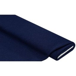 Tissu pour manteaux de qualité supérieure ""Pierre"", bleu indigo