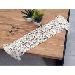 Kit macramé chemin de table, 20 x 80 cm