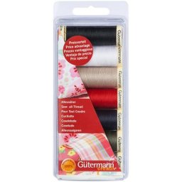 Gütermann Set de fils à coudre ""couleurs standard