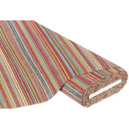 Tissu d'ameublement à rayures ""Pernitz"", multicolore