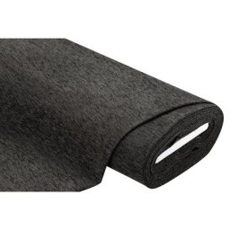 Tissu chenille thermique ""Barna"", anthracite