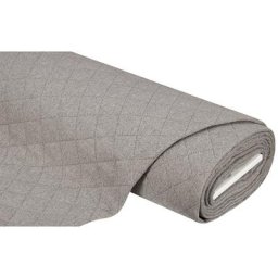 Feutrine d'ameublement ""aspect matelassé"", gris clair