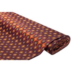 Albstoffe tissu bio sweat / French Terry ""Crescent Moon"", fruits des bois/multicolore