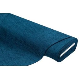 Tissu chenille thermique ""Barna"", pétrole