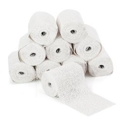 Bandes de plâtre, largeur : 10 cm, 10 pièces