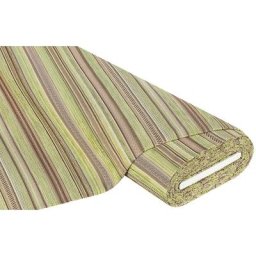 Tissu d'ameublement à rayures ""Pernitz"", vert
