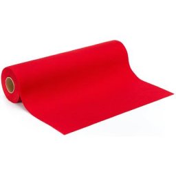 Feutrine, rouge vif, 2 mm, rouleau de 5 m