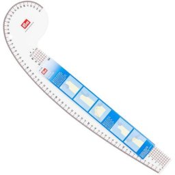 Prym Perroquet de couture, avec graduation en cm, dim. : 52,5 x 16 cm