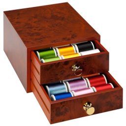 MADEIRA Coffret avec fils à broder ""Rayon"", contenu : 30 bobines