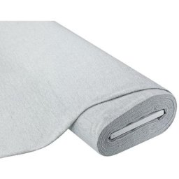 Tissu chenille thermique ""Barna"", gris clair