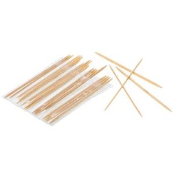 buttinette Étui d'aiguilles double pointes, bambou, 2–4 mm