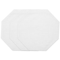 buttinette Napperons à crocheter ""octogone"", blanc